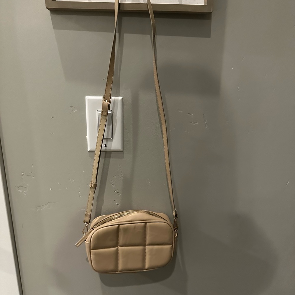 Beige Crossbody Bag